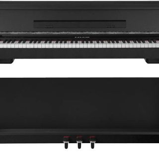 NUX WK-310-Black Цифровое пианино на стойке с педалями, черное, Nux Cherub